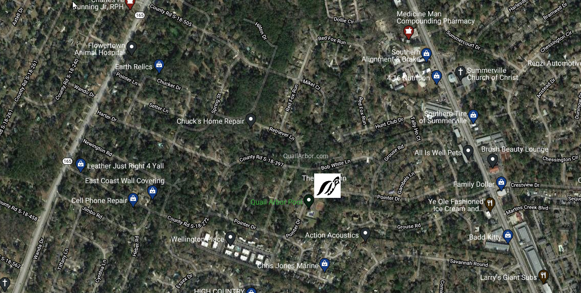 Map showing neighborhood location